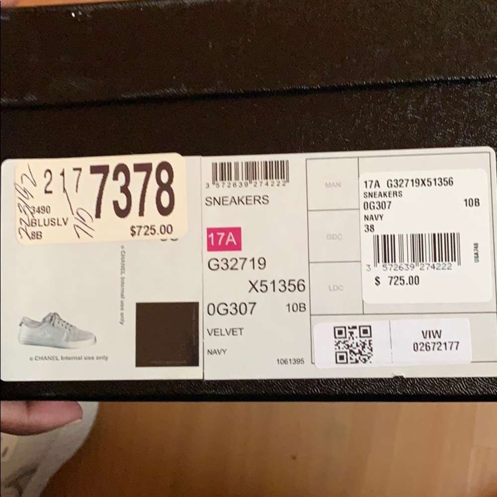 Chanel sneakers 3-4 times gently worn